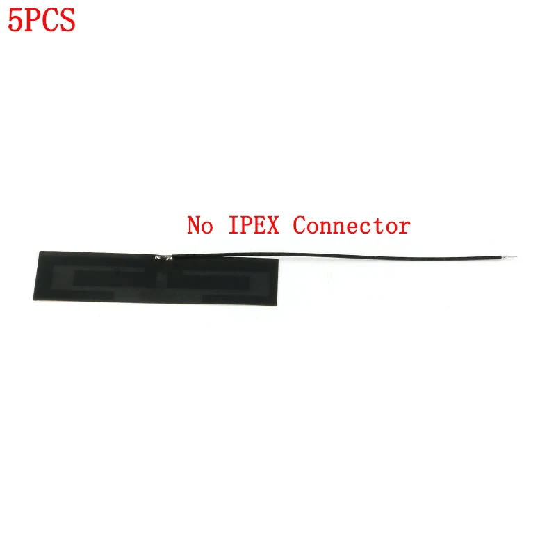 10 шт. GSM GPRS 2G 3g 4G LTE Внутренняя антенна 8dbi FPC 80*22 мм беспроводной модем антенна 8 см длинный IPEX Разъем - Цвет: No IPEX Connector