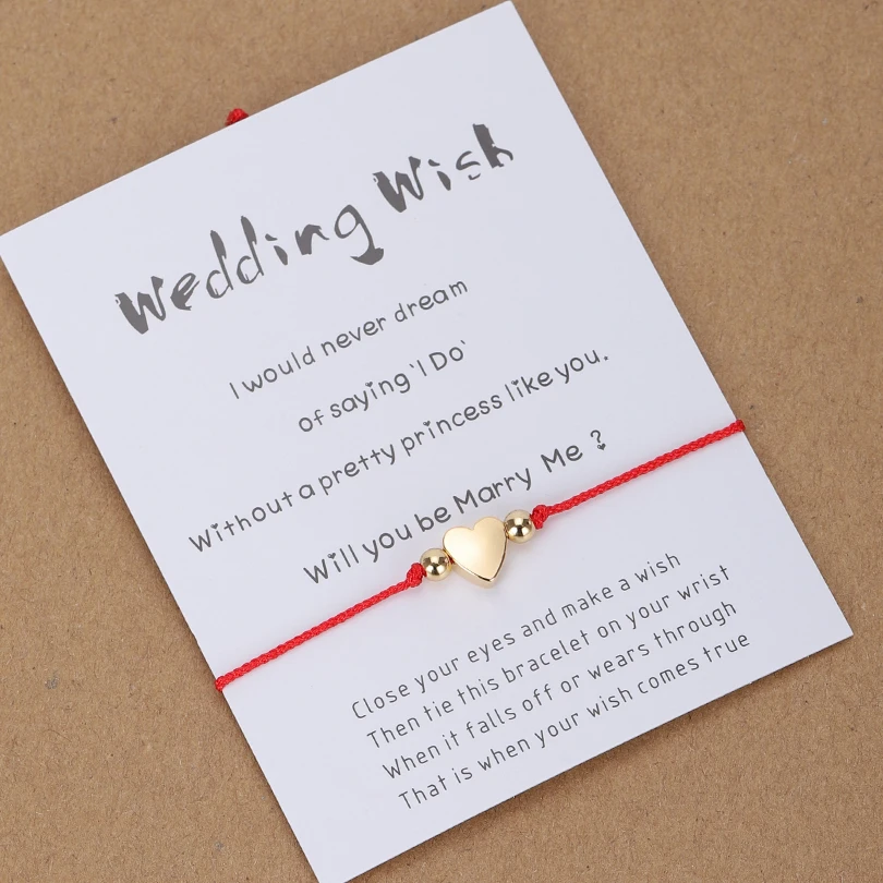 Регулируемый веревочный красный браслет с веревкой для мужчин женщин детей