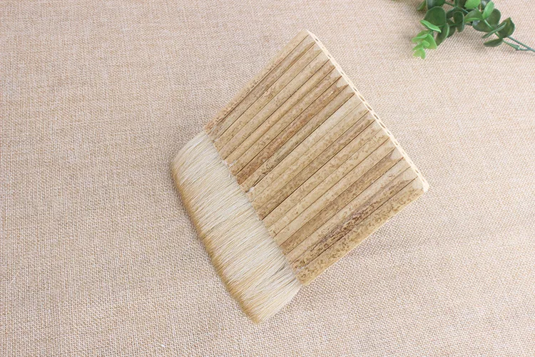 

1 pcs of high quality wool brush Bamboo row pen scrubbing brush Large area painted paintbrush Art supplies