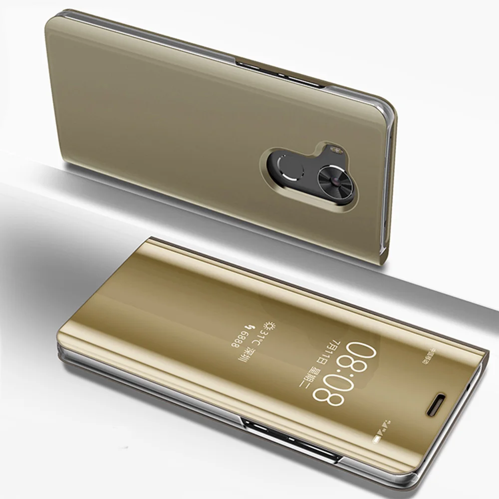 Clear View Smart зеркала телефон для huawei P8 P9 P10 P20 плюс Lite Pro Коврики 8 9 10 20 Honor 8X9