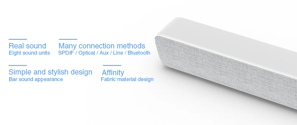 Оригинальный Xiaomi Bluetooth ТВ звуковая панель беспроводной динамик Саундбар