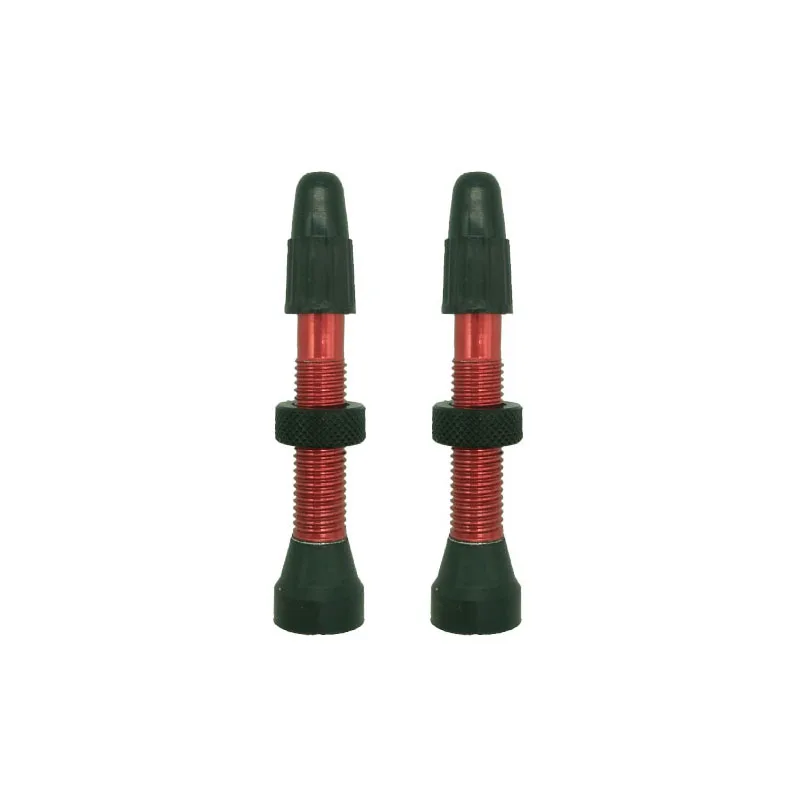 Valve Red 1 Pair 1 пара велосипед MTB дорожный велосипед бескамерные клапан 5 цветов без трубы нержавеющий ниппель камеры высокого давления ремонтная Лента 18/20/22/24/25/26/28/30 мм Ширина 33m Длина - Цвет: Valve Red 1 Pair