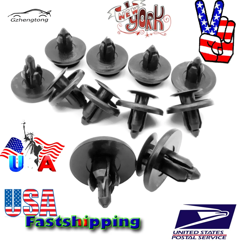 100X7 мм отверстие переднее автомобильное крыло лайнер клип капот бампер фиксатор