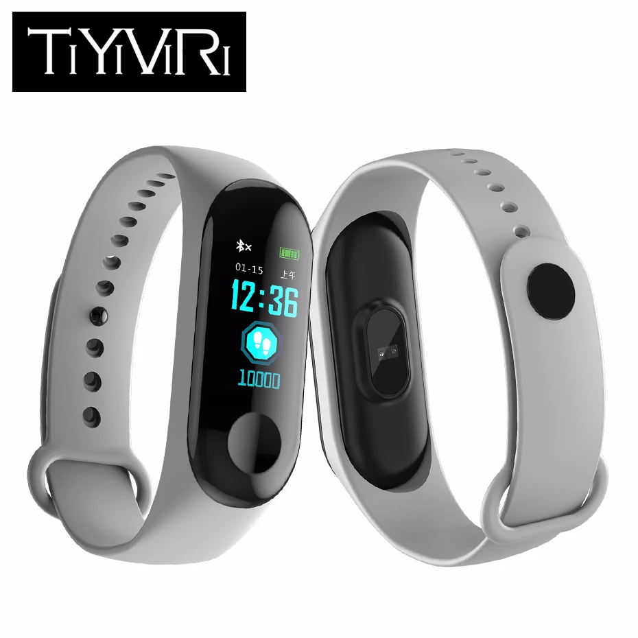 TiYiViRi Новый умный Браслет M3 Спорт кровяное давление кислородный монитор