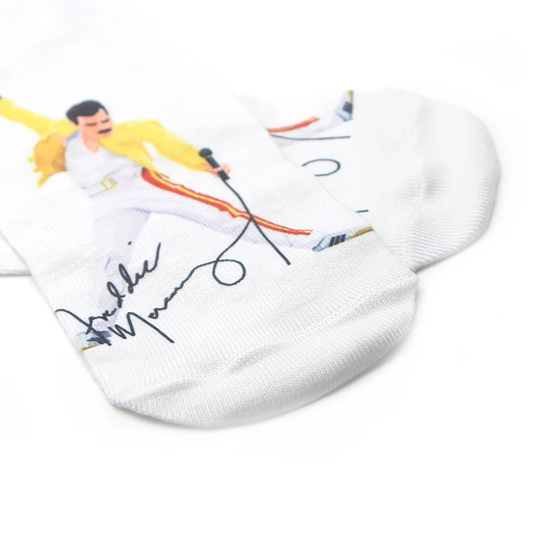 Patchfan Freddie Mercury, Новое поступление, милые женские Носки с рисунком аниме, короткие носки, Kawaii, вечерние, подарки для косплея, A1908