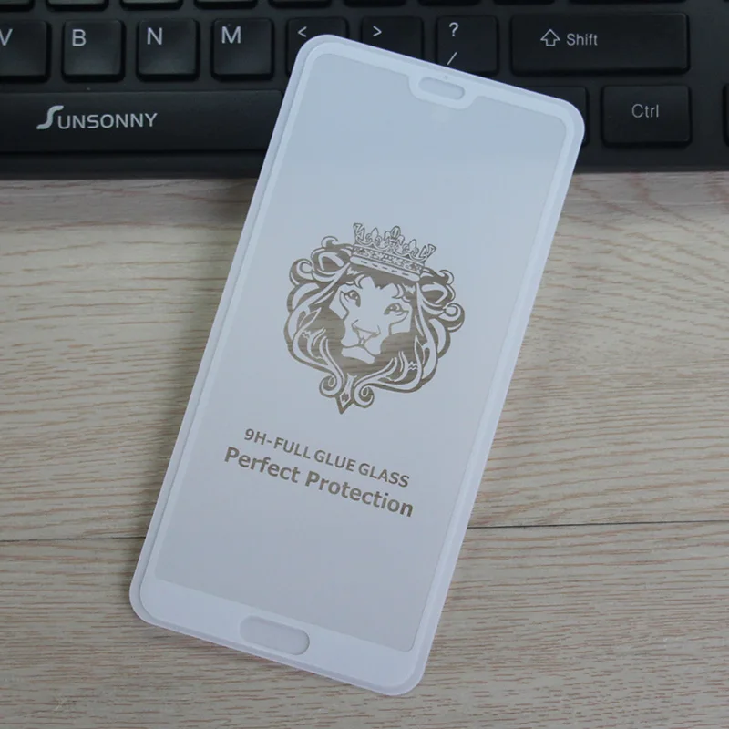Для huawei P20 Pro две прочные Закаленное стекло пленка 9H 2.5D полное покрытие протектор