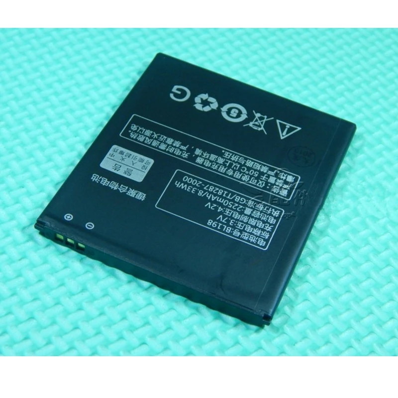 Новинка запасной аккумулятор BL198 2250 мАч для Lenovo A678t A850 A860E K860i S880 S880i S890 | Мобильные
