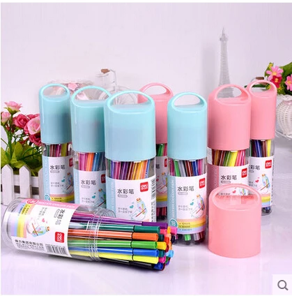 12 шт./18 шт./24 шт./36 стандартных портативных мелков большой емкости разноцветные