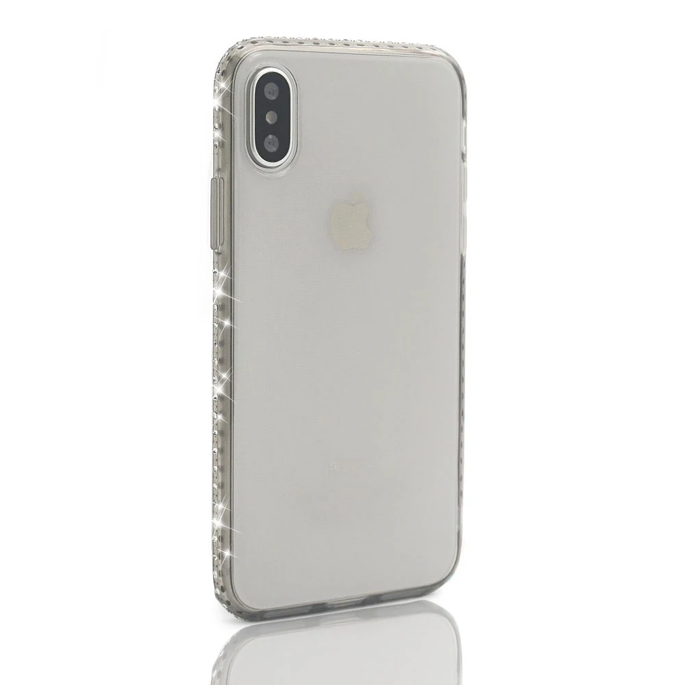 Portefeuille для iPhone XS Max чехол Блестящий Роскошный прозрачный силиконовый X XR 8 7 6 6S Plus 5