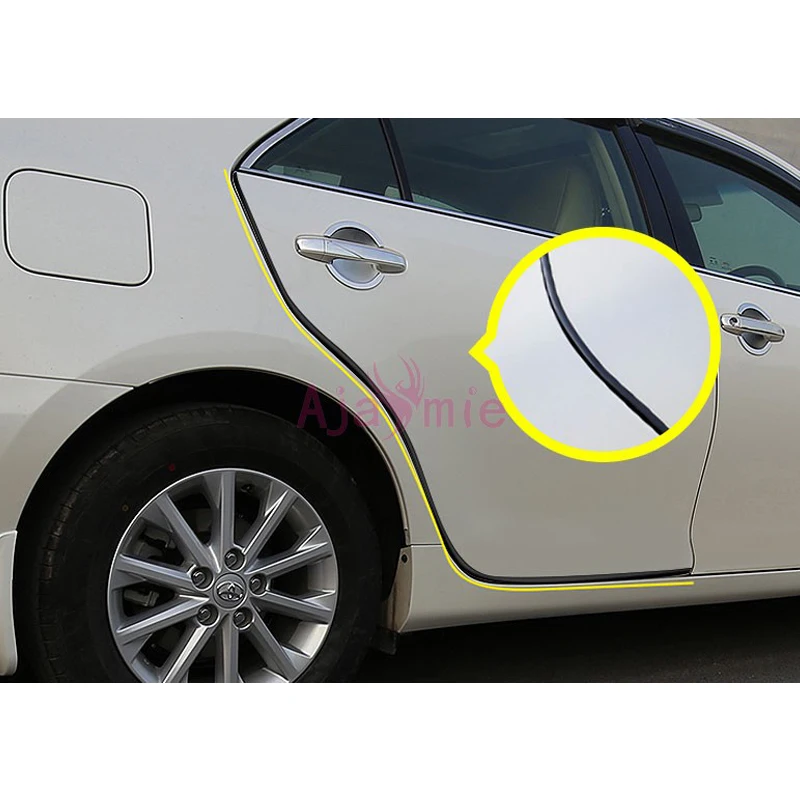 Аварийные барьеры черного и белого цвета отделка для двери заднего багажника