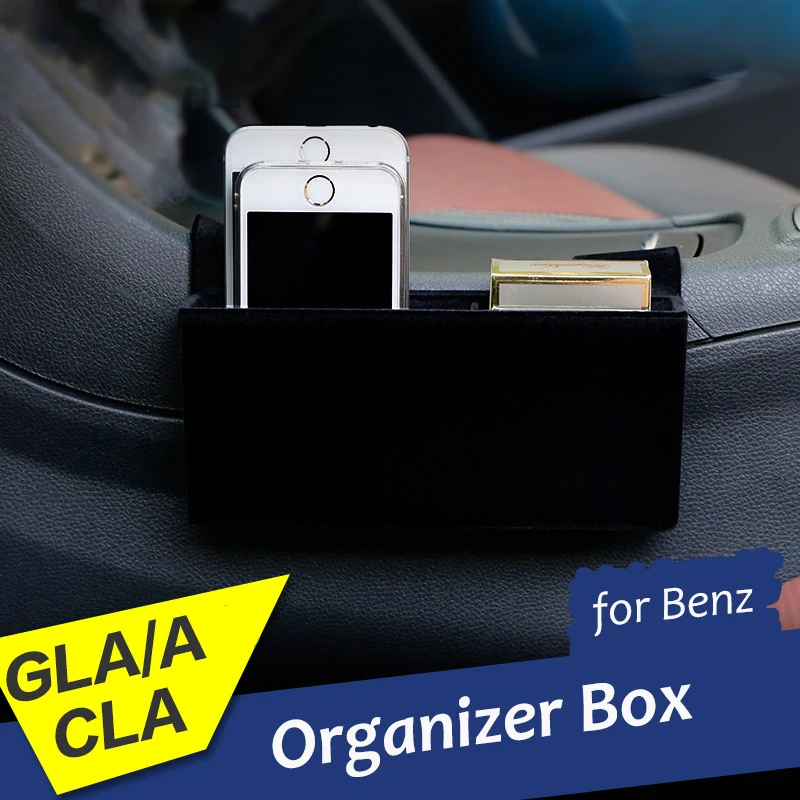 Боковая коробка для хранения в автомобиле держатель телефона органайзер чехол