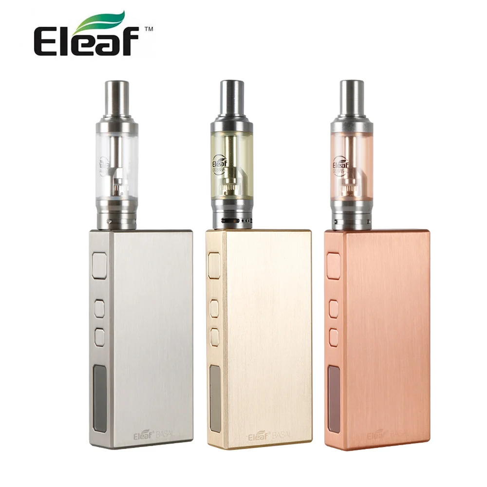 В наличии оригинальный Eleaf BASAL Quick 30 Вт набор с GS Basal tank 1 8 мл встроенный аккумулятор