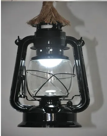 Ming ретро ностальгия Керосиновый Фонарь люстра импортная натуральная Конопля