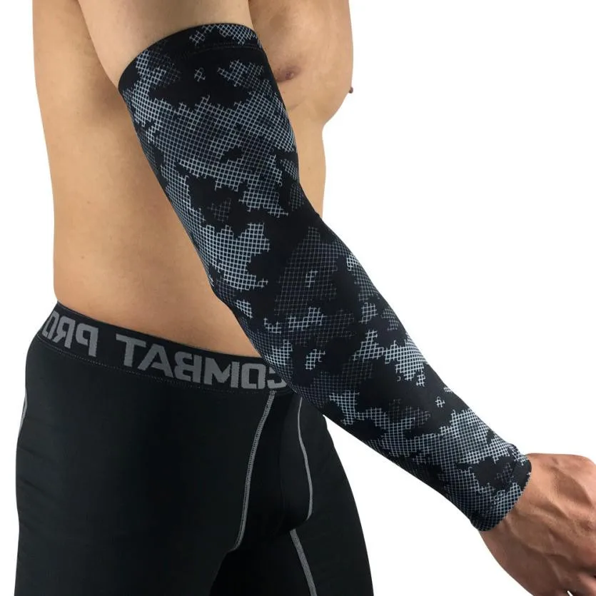 Высокая эластичность спортивная кожа рукав охлаждающая УФ-крышка защита от