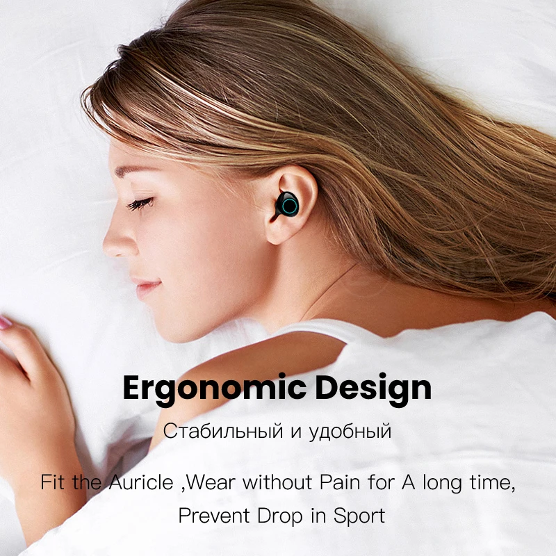 Esvne S7 TWS bluetooth-наушники Наушники-вкладыши Беспроводные Bluetooth-наушники