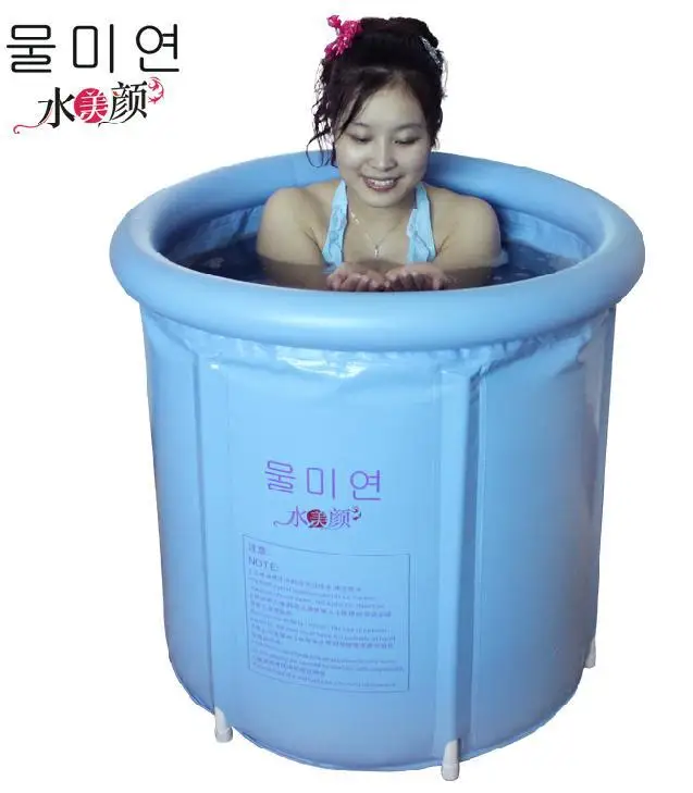 Размер 65*70 см с воздушным насосом бассейн утолщение воды надувная ванна Складная