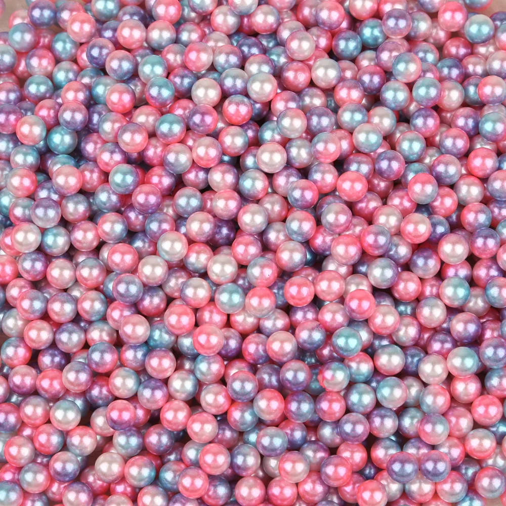 500Pcs/lot Multi Color 4MM No Hole ABS Pearl Loose Round Beads For DIY Colorful Jewelry Making Handcraft Wedding Decorations | Украшения и