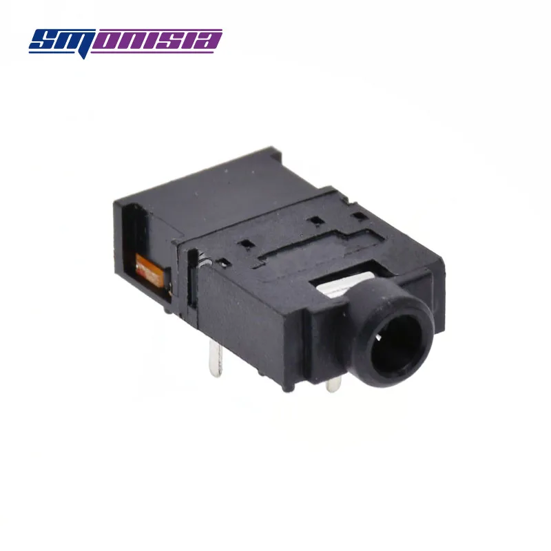 Smonisia 500 шт. PJ-3F07 11 P все пластиковые 3.5 гарнитуры Джек гнездо встроенного аудио