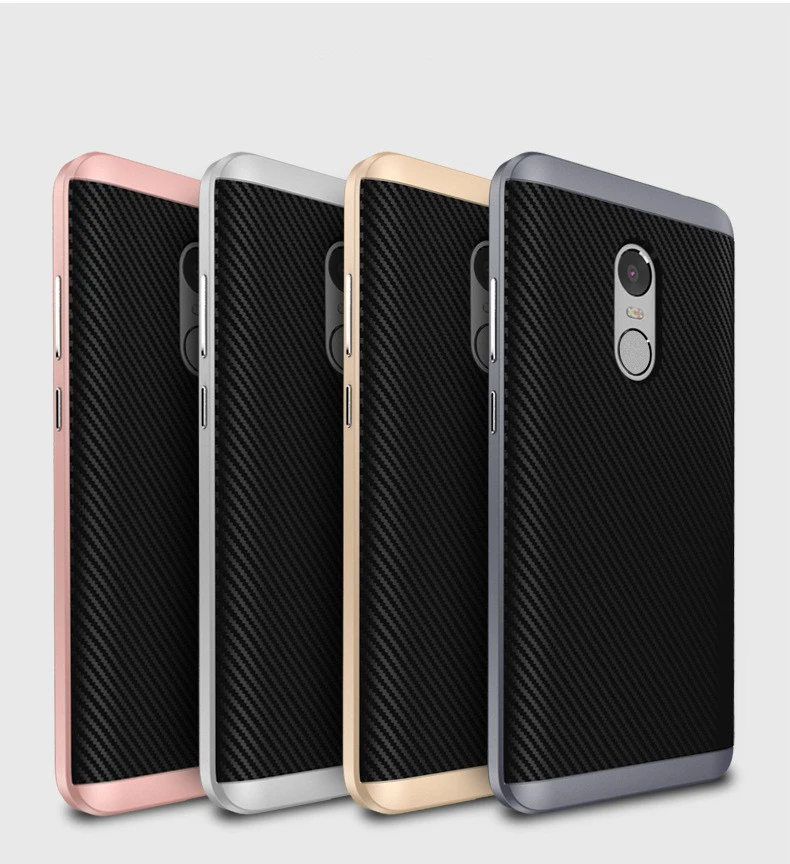 Boomboos Xiaomi redmi note 4X PRO (4G RAM 64G ROM) Case Cover TPU + PC Dual Layer With Frame Back for Redmi note4x pro |