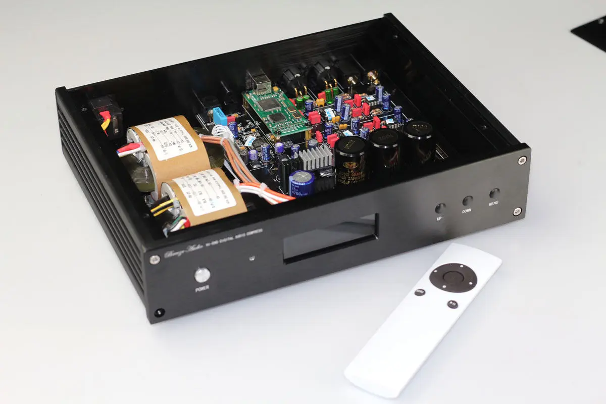 ZEROZONE готовой Hi end ES9038PRO DAC/декодер с Amanero XMOS USB карта + пульт дистанционного