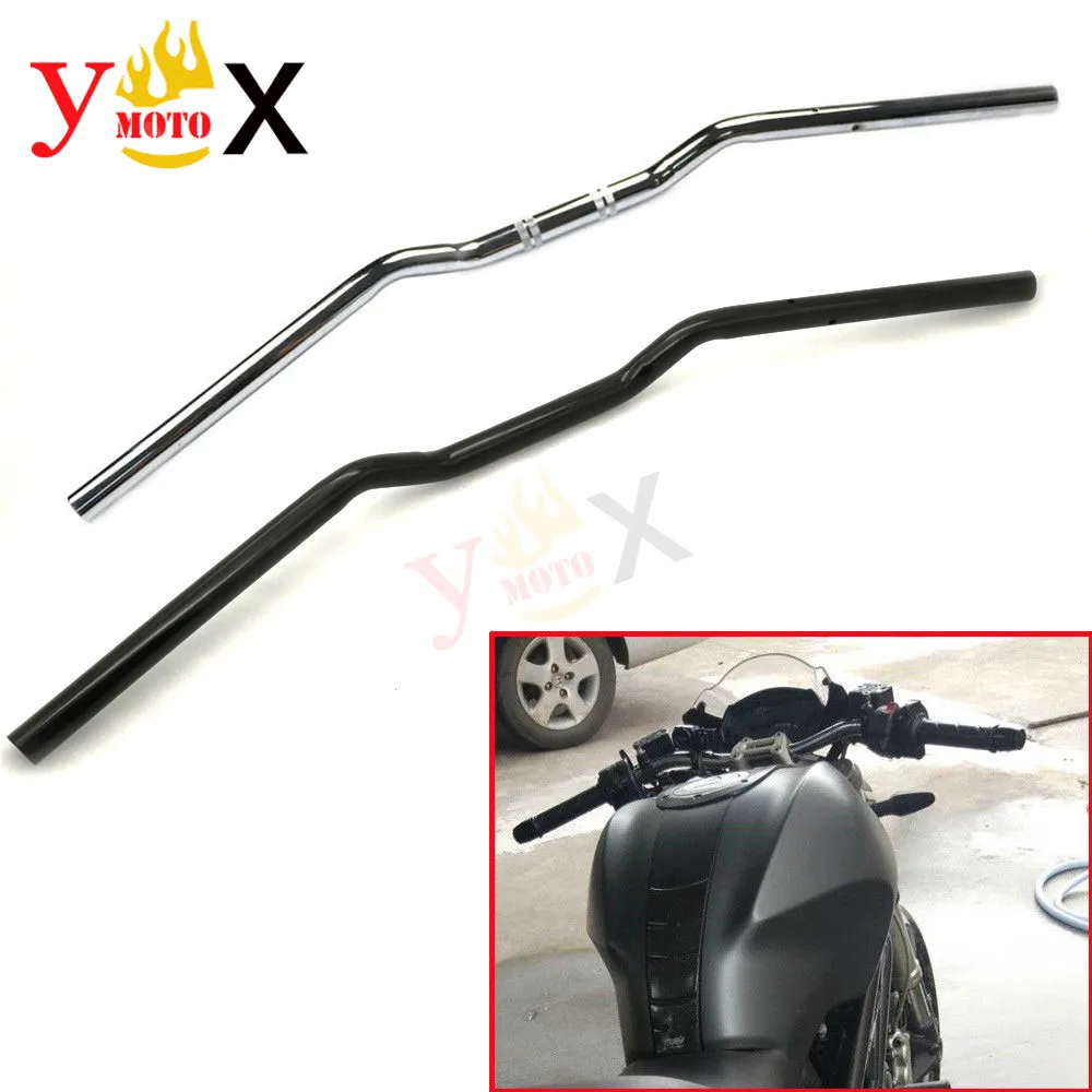 Ручной Руль для мотоцикла черный 22 мм 7/8 дюйма Geniune Ducati Monster 620 695 696 750 796 Diavel XDiavel