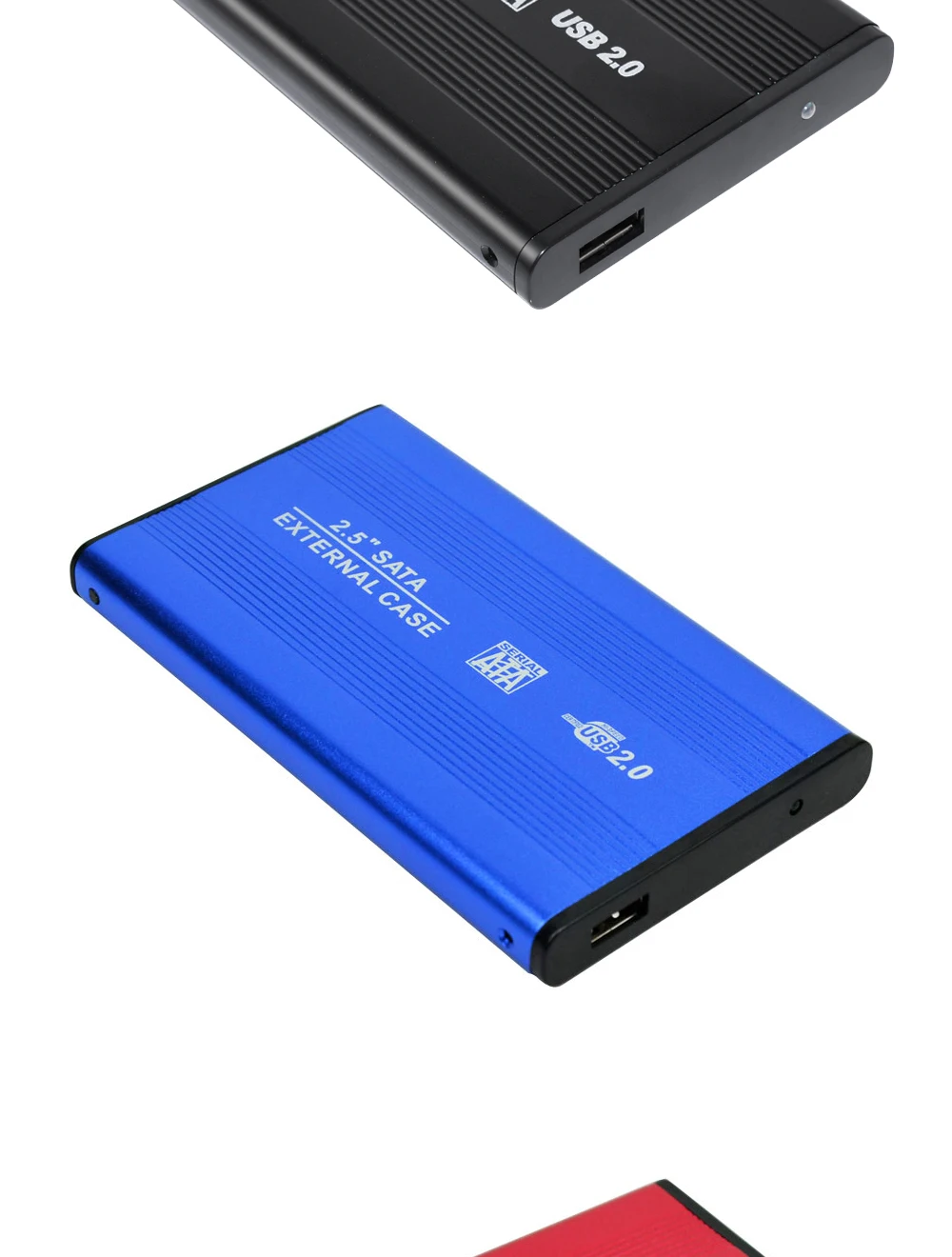 DeepFox HDD Caddy Корпус 2,5 дюймов SATA SSD мобильный диск коробка чехол для ноутбука жесткий диск 2,5 HDD корпус для Windows/Mac