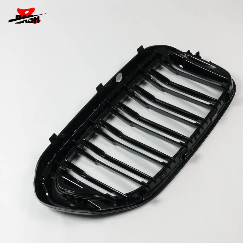 DASH Double Slat M look Gloss Black front kidney grille for BMW 2017 G30 G31 G38 5-series Sedan Touring Long-wheelbase | Автомобили и