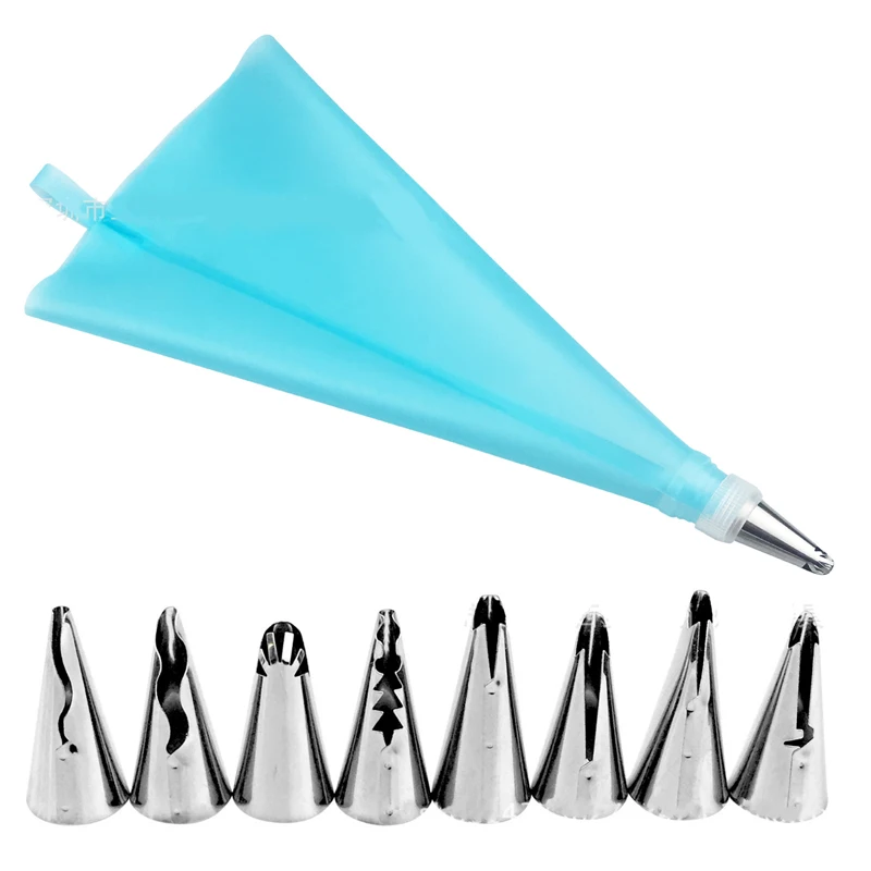Десертные Декораторы силиконовая глазурь трубопровод Крем кондитерский мешок