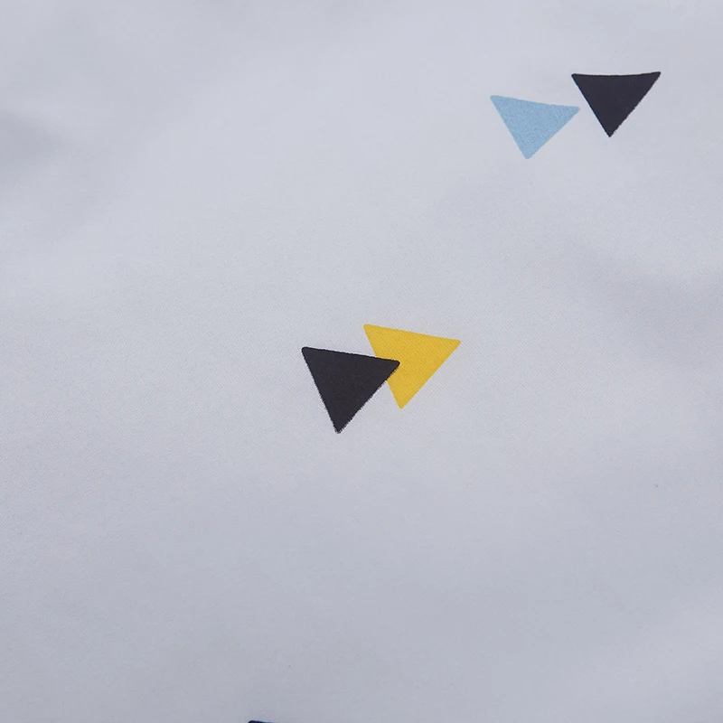 Постельные принадлежности в полоску черный и желтый цвет принт со звездой