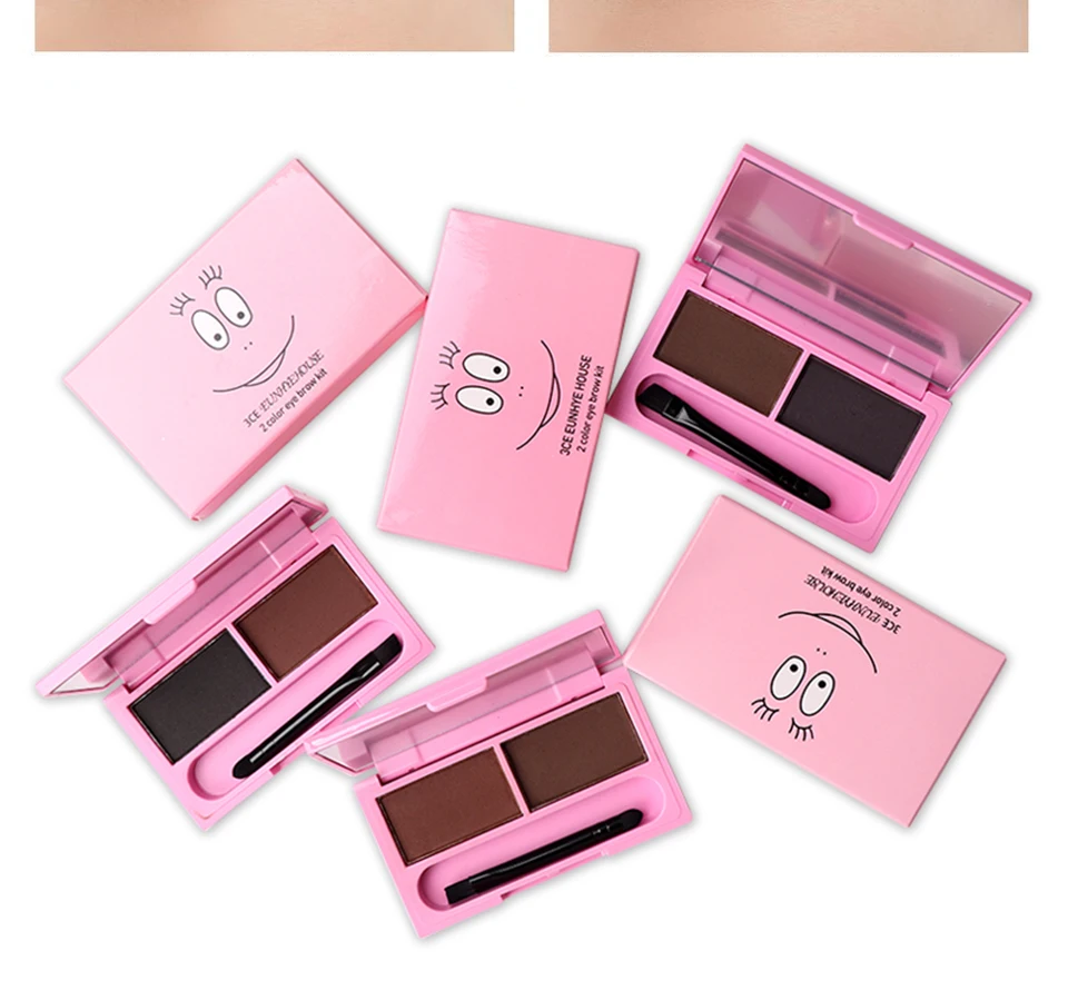 3CE Eunhye House бренд EyesMakeup карандаш для бровей 2 цвета долговечный легко носить натуральные глаза двухцветная пудра для бровей