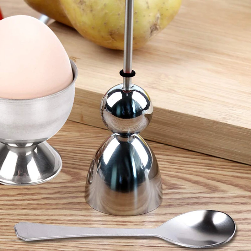 MESNUG из нержавеющей стали легко открывалка для взбивания яиц гравитация яичной