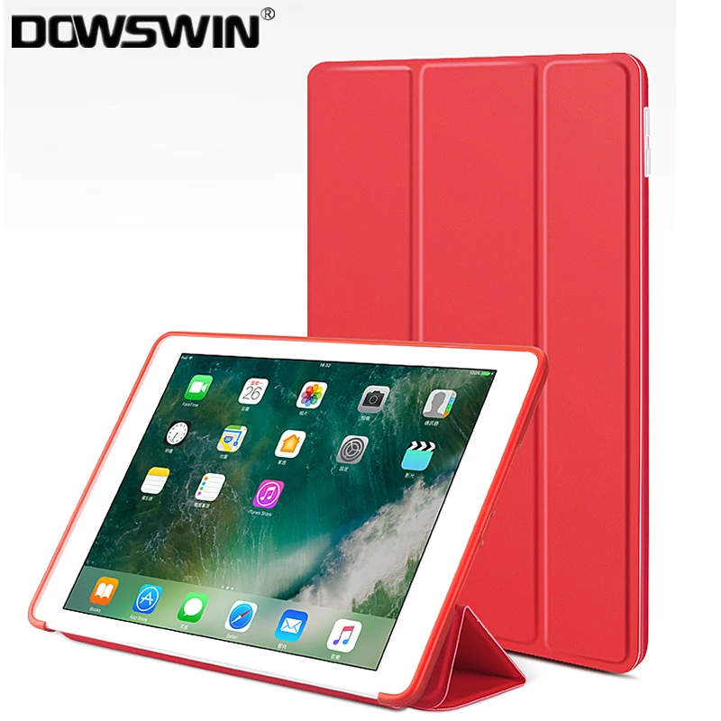 Для iPad Mini 5 чехол из искусственной кожи ультра тонкий для смарт телефона 2019 Мягкий