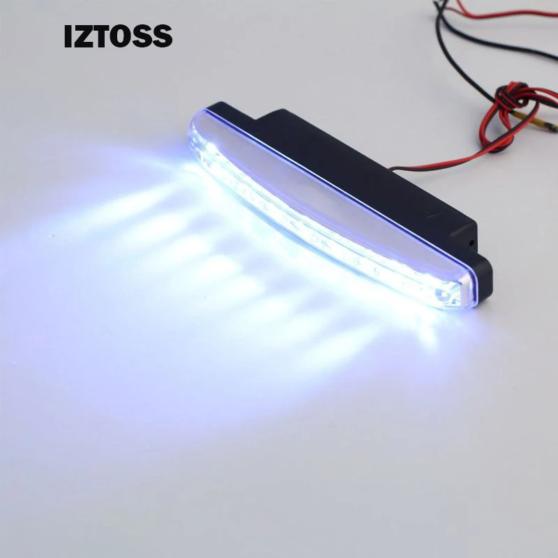 Авто Стайлинг 8LED дневные ходовые огни светильник DRL Противотуманные фары