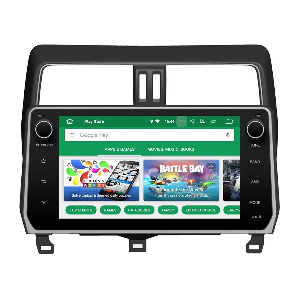RoverOne Android 8 0 Автомобильный мультимедийный плеер для Toyota Prado 150 2018 Авторадио Bluetooth