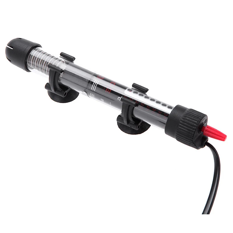 Mrosaa Best 220-240V Fish Tank Submersible Heater Aquarium Thermostat Temperature Control Tool Glass Heaters Sticker Rod EU Plug | Дом и сад