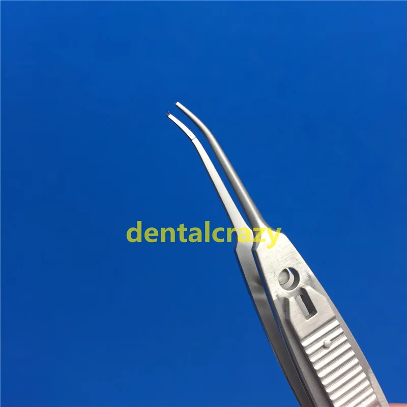 

Stern-Castroviejo Fixation Forceps Straight/Left/ Right 1x2 teeth, 0.5mm with lock ophthalmic surgical instruments