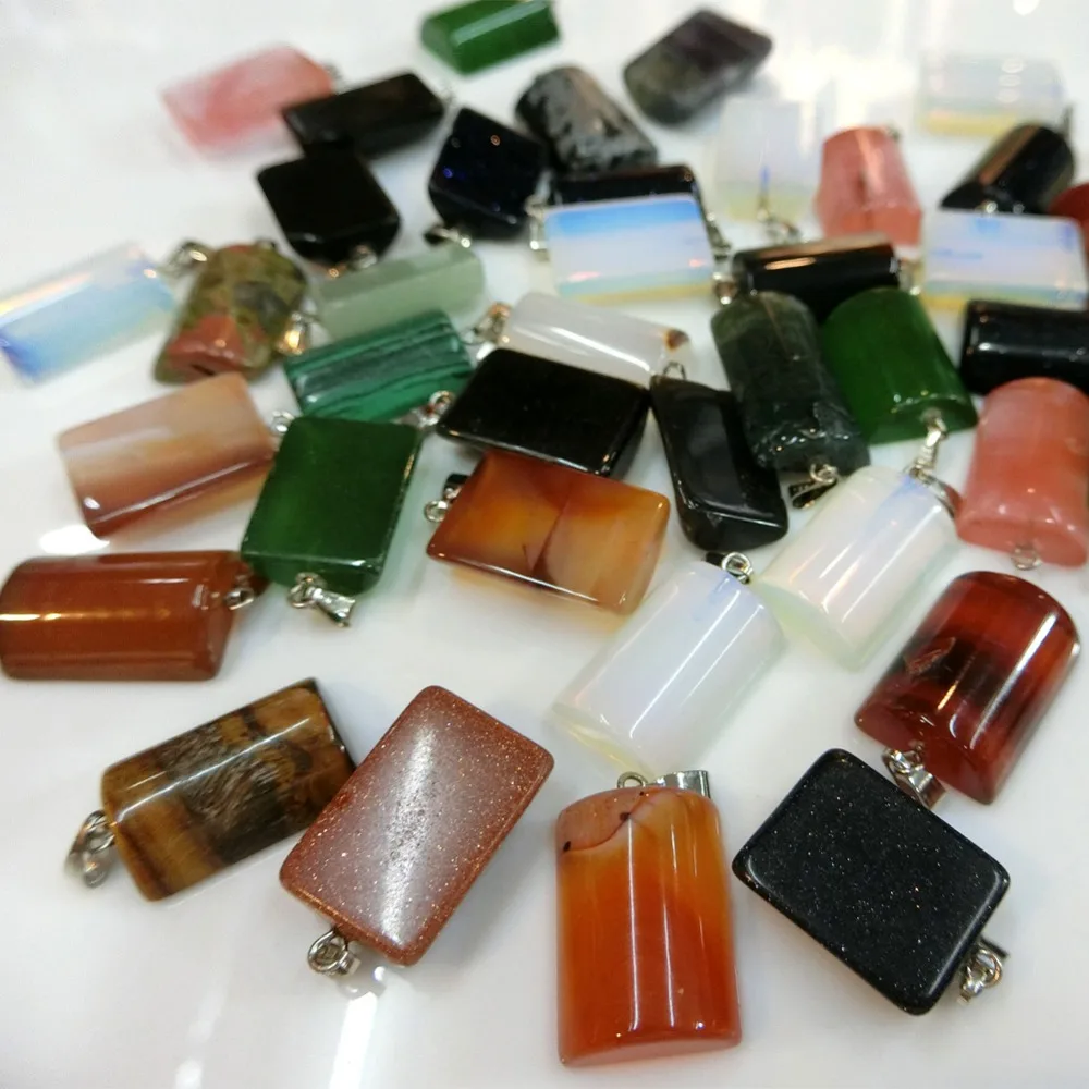 Seven chakra хит продаж подвеска из натурального кристалла высокое количество