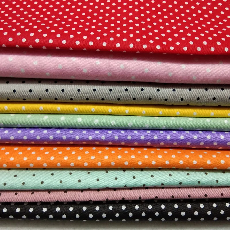 25x24 см 20 цветов в горошек 100% хлопок|fabric swatch samples|fabric nappiesfabric fusing |