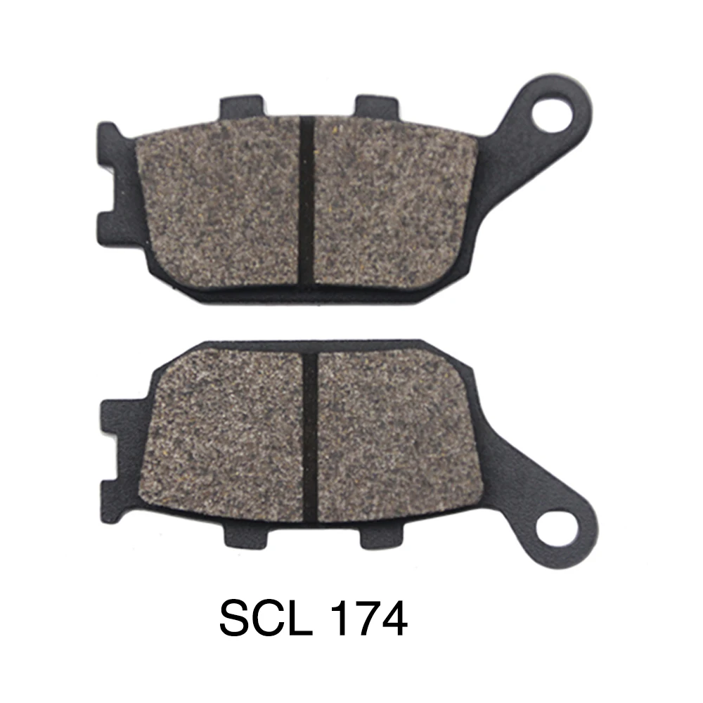 Alconstar 1 пара мотоциклетные тормозные колодки задние для Honda CBF600 CBR600 NC700 CBF1000 Suzuki SV400