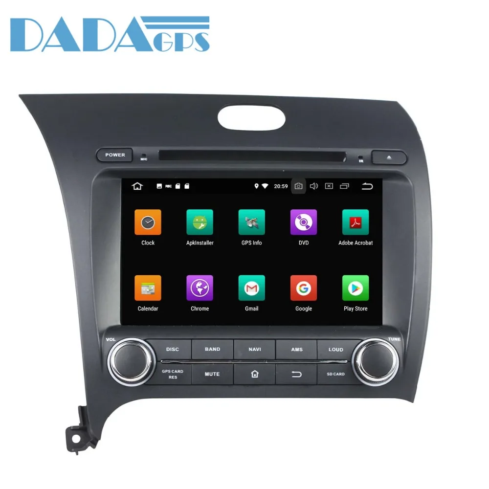 Автомобильный DVD плеер радио GPS навигация головное устройство Android 8 0 7 1 для KIA CERATO