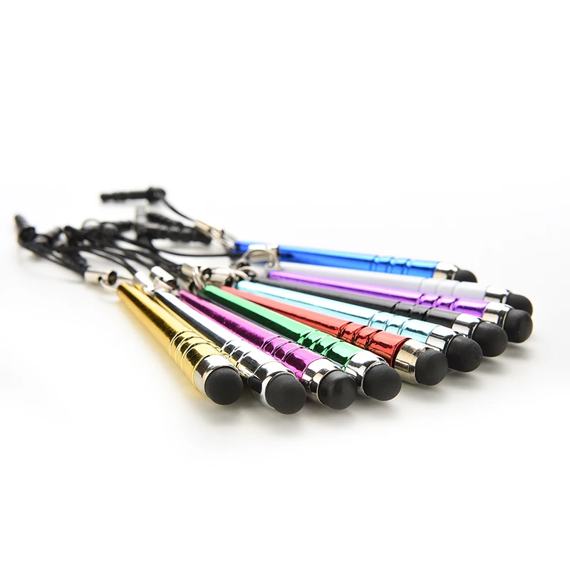 10Pcs Universal Long Capacitive Screen Touch Pen plastic Stylus for Smart Cell Phones Tablets Pens with Dust Plugs | Компьютеры и офис