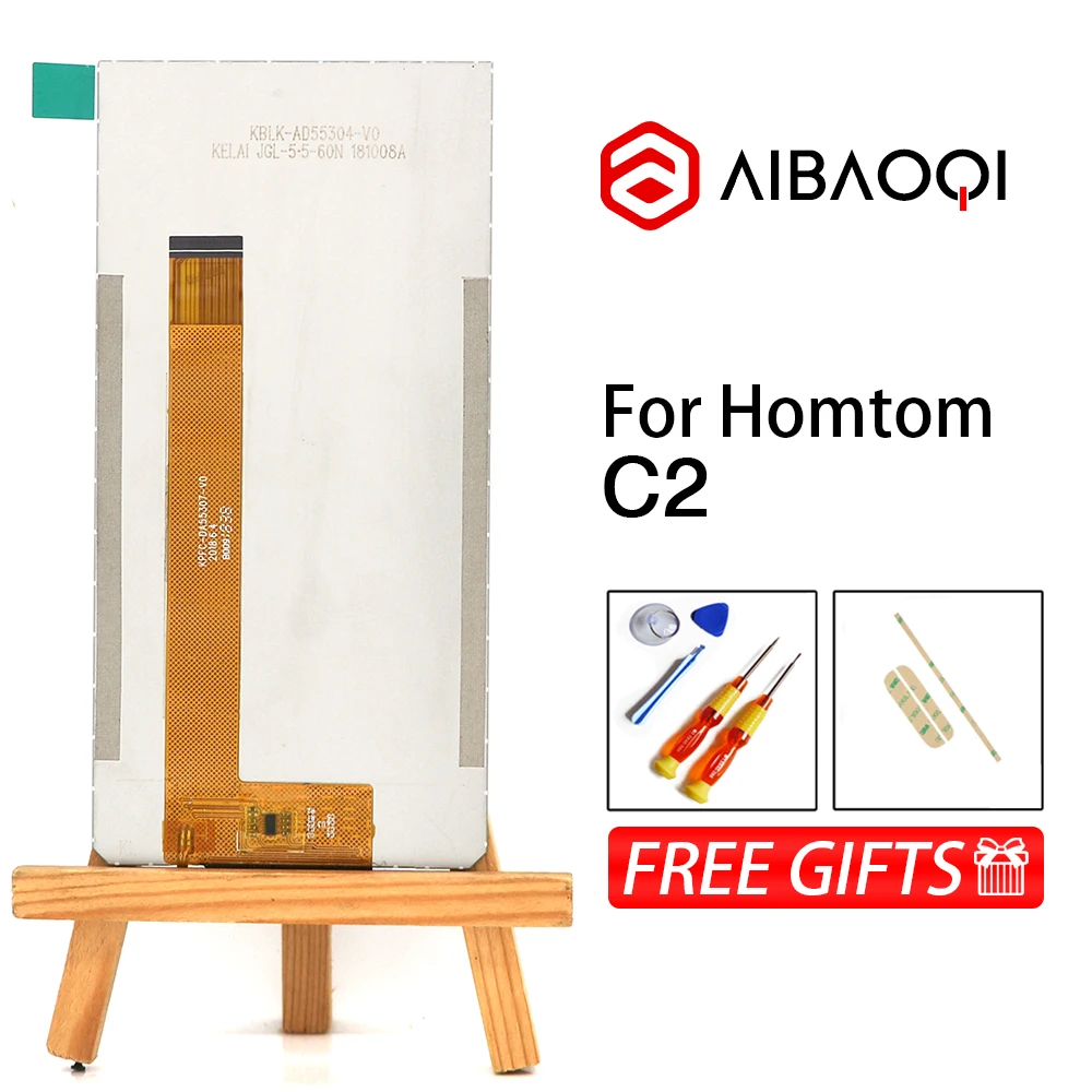 AiBaoQi Фирменная Новинка 1280x640 ЖК-дисплей Дисплей для сборки запасные части Homtom C2