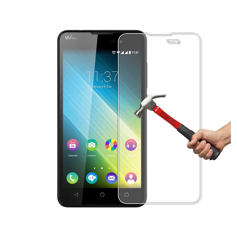 50 шт. закаленное Стекло для Wiko радуги варенье 4 г шоссе чистый Ленни лихорадка