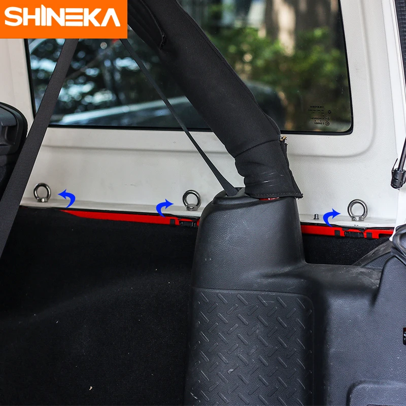 SHINEKA металлические украшения салона автомобиля защита с круглой головкой