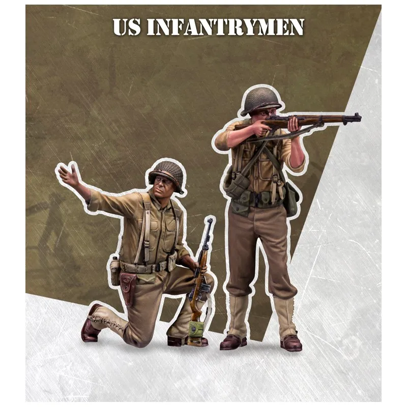 1/48 Risen figers модель US INFANTRYMEN нераскрашенные|Наборы для сборки моделей| |