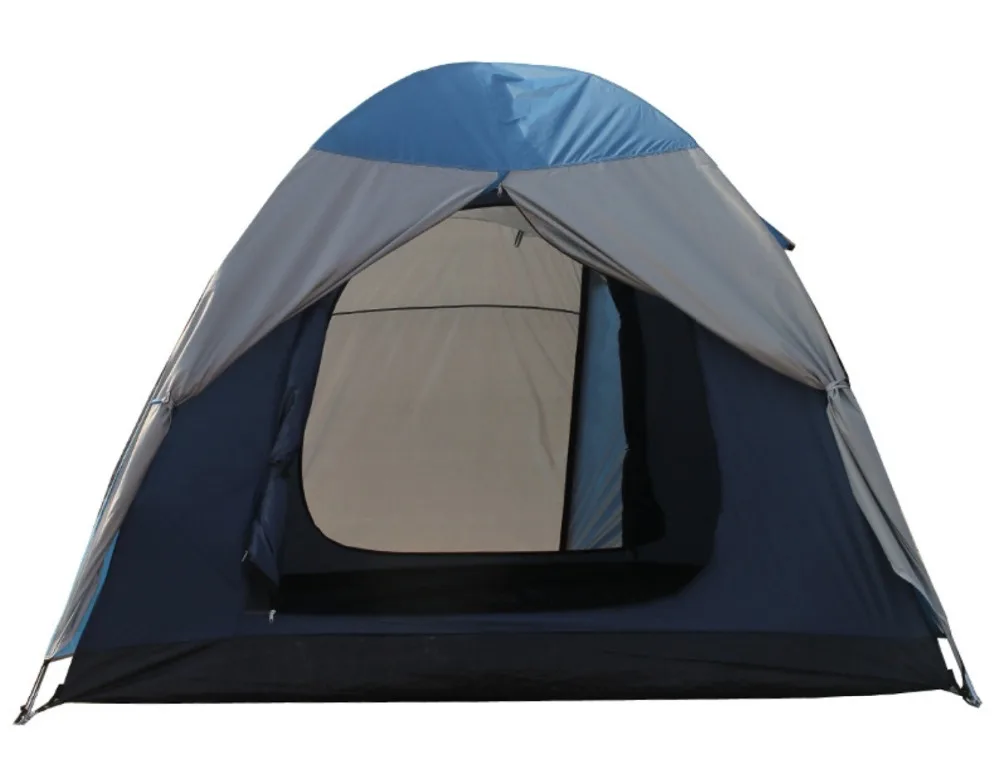 Двухслойная туннельная семейная палатка для одного спальни гостиной 3 4