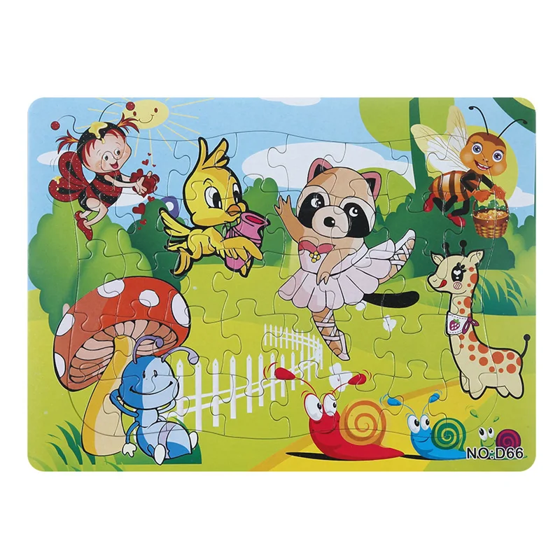 3D Paper jigsaw puzzles toys for children kids brinquedos Animal Park puzzle educational Baby Snail Puzles | Игрушки и хобби