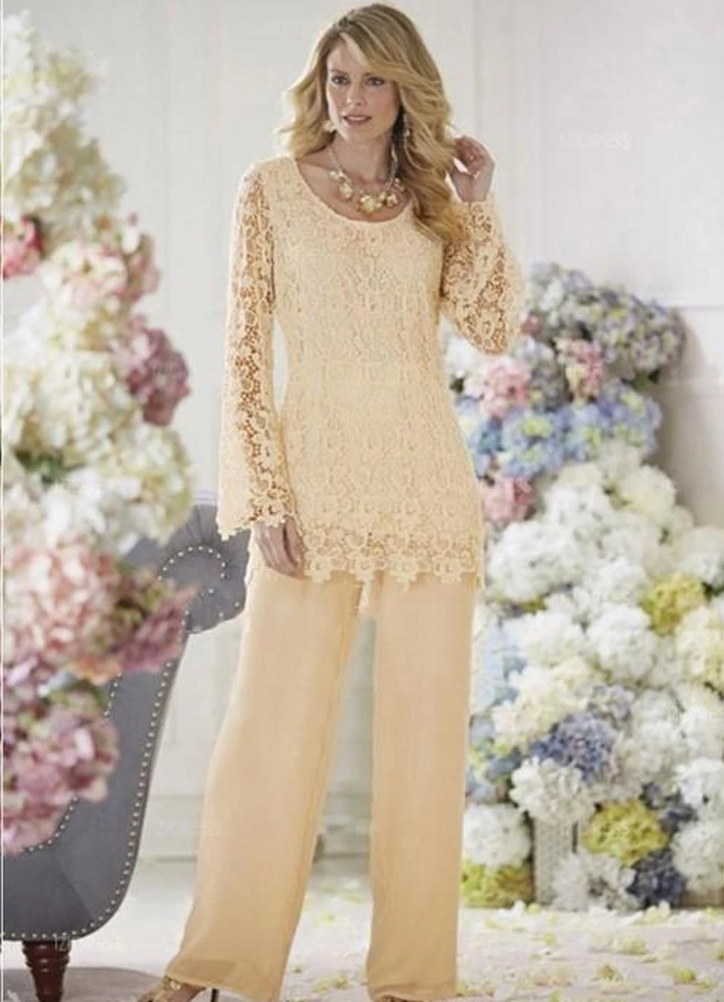 Женское винтажное платье для матери невесты Официальное шифоновое кружевное на