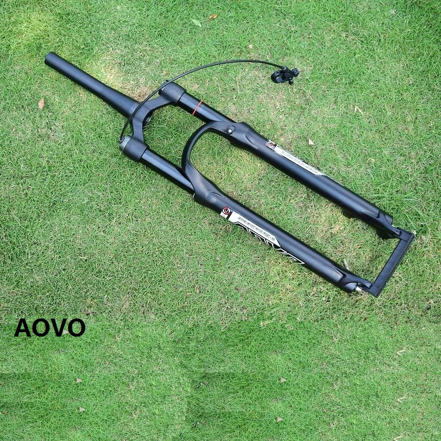 Коническая трубка/прямая трубка вилка для горного велосипеда амортизирующая