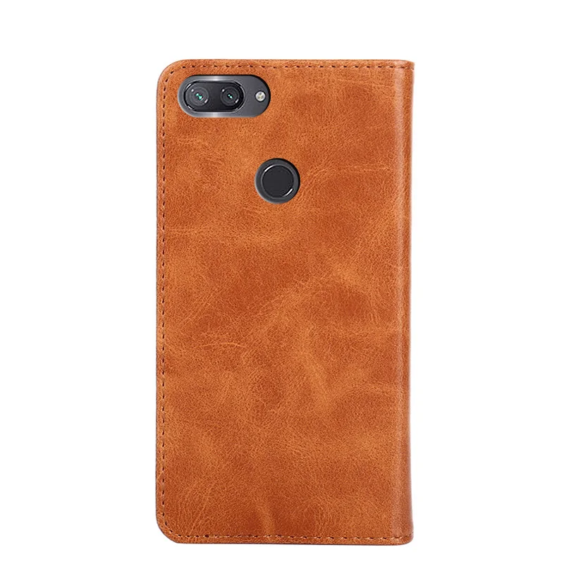 Чехол для Xiaomi Mi 8 Lite роскошный кожаный чехол бумажник с отделениями карт из ТПУ